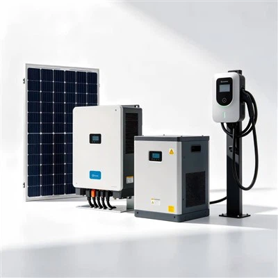 10 kW op-zonnestelsel op het elektriciteitsnet