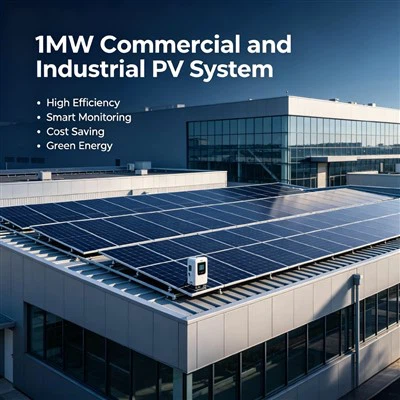 1MW commercieel en industrieel PV-systeem