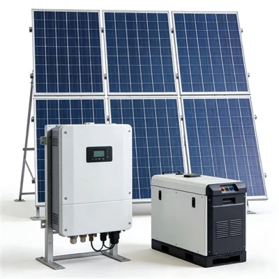 3 kW op-zonnestelsel op het elektriciteitsnet