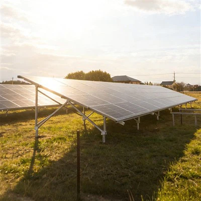 Grondmontagesysteem voor zonnepanelen